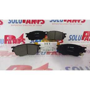 PASTILLA FRENO DELANTERA 818 K para FAW B50 B70 / MAZDA 6 2.0 2002-2008